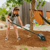 18/21 Inch Manual Lawn Aerator with Detachable Handle Filled with Sand or Stone-21 inches - Gallery View 1 of 10