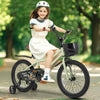 18-Inch Kids Bike Adjustable with Training Wheels for 4-8 Years Old - Gallery View 1 of 9