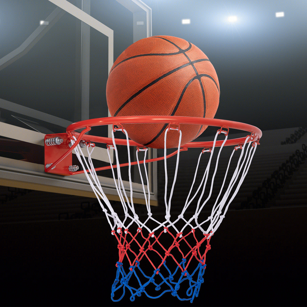18 Inch Basketball Rim Goal Replacement with All Weather Net and Mounting Hardware-Orange - Gallery View 1 of 9