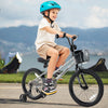 18 Inch Kids Bike Adjustable with Transparent Chain Cover for 4-8 Years Old - Gallery View 1 of 10