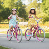 18 Inch Kids Bike for Aged 3-8 Years Old with Adjustable Handlebar Pink- Starlight Wave - Gallery View 1 of 11