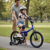 18-Inch Kids Bike with Removable Training Wheels Navy - Brave Hero - Gallery View 1 of 10
