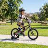 18 Inch Kids Bike with Training Wheels for Ages 4-8 Years Old Black- Street Art Time - Gallery View 1 of 10