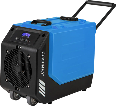 Costway 190 PPD Commercial Dehumidifier w/ Pump 2 Wheels 37891426 New