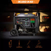 Genmax GM5500XiD Generator 4000W/5500W Dual Fuel Gas Propane Inverter Low THD CO Sensor New