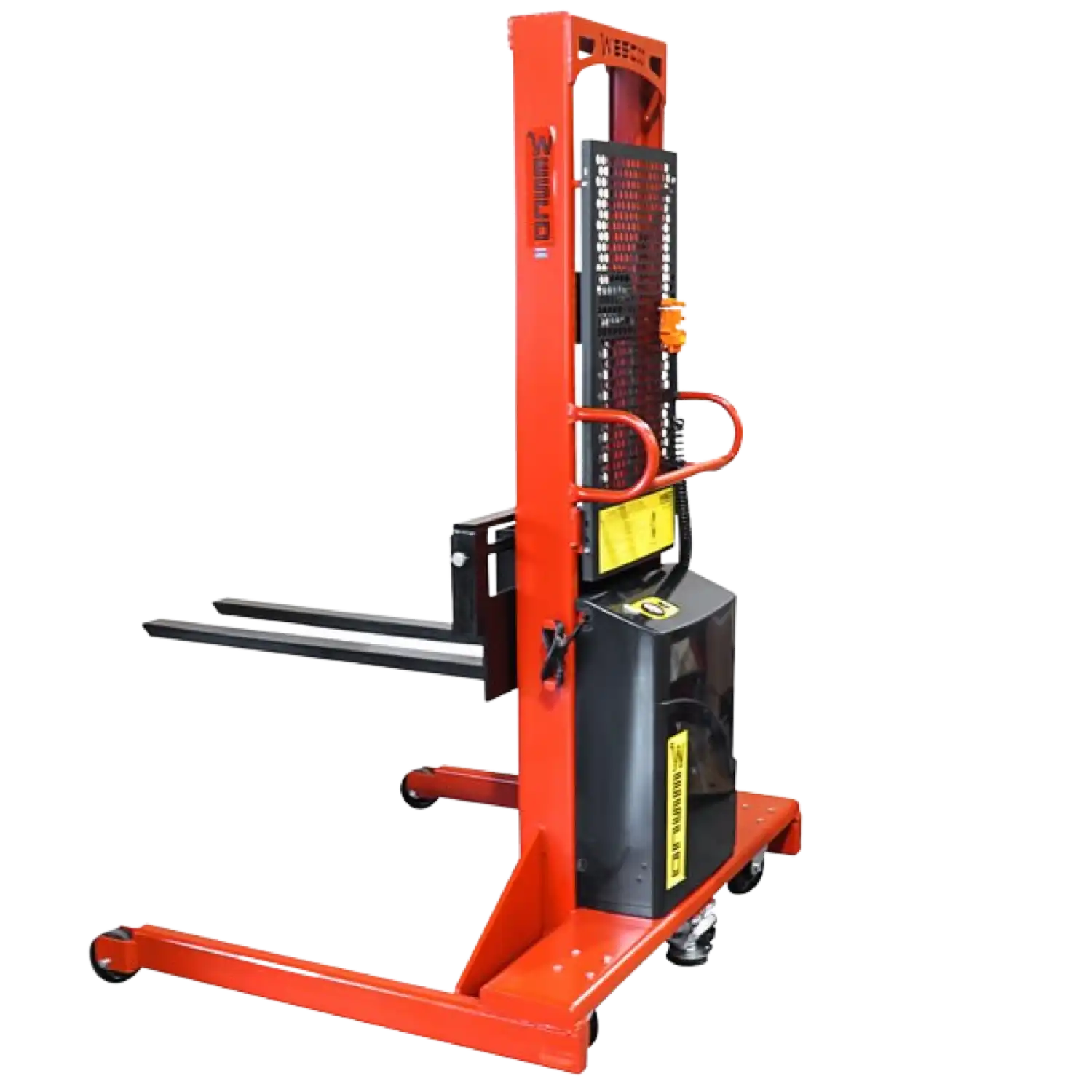 Wesco 261062 1500 lb. Hydraulic Power Lift Fork Stacker with 42