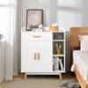 Floor Storage Cabinet Free Standing Cupboard Chest - Gallery View 1 of 9