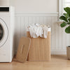 19 Gal Capacity Bamboo Clothes Hamper with Removable Liner and Portable Handles-Natrual - Gallery View 1 of 10