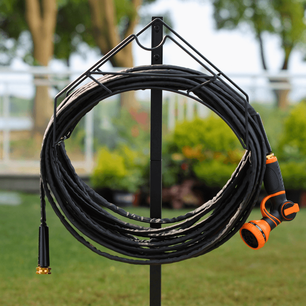 Giraffe Tools Lay Flat Water Hose - x 5/8” Black New