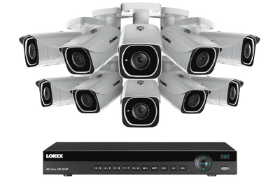 Lorex 4KHDIP1610 16 Camera 10 Channel Indoor/Outdoor 4K Ultra HD IP Security Surveillance System New