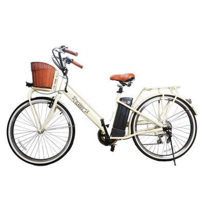 NAKTO City Classic 2 Electric Bicycle 6 Speed E-Bike 26