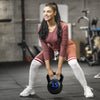Kettlebell weight set featuring a 15lbs kettlebell with a comfortable grip, ideal for strength training and workouts.