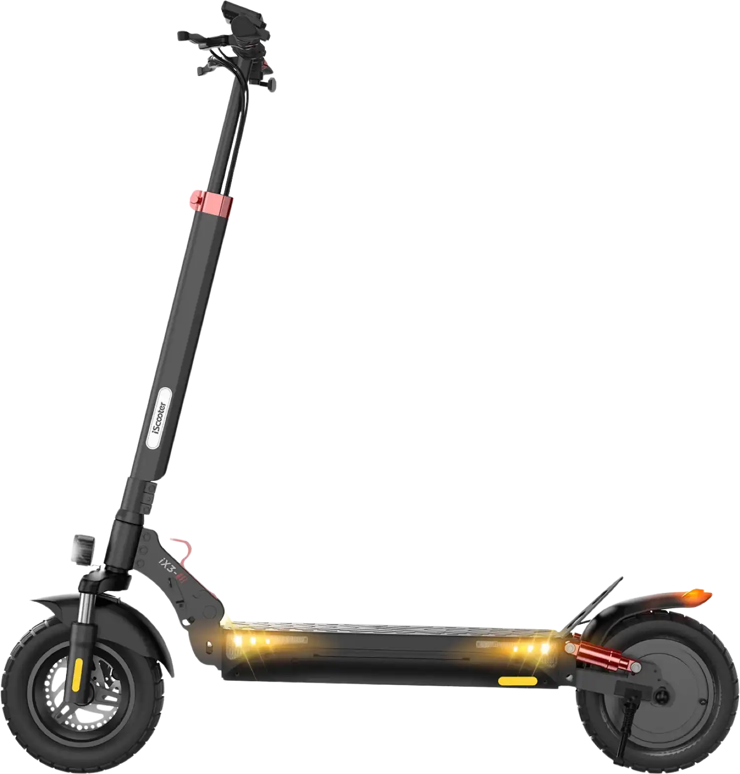 iScooter iX3 Off Road Foldable Electric Scooter 25 Mile Range 25 MPH 800W with App Control New