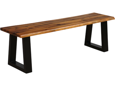 Costway Solid Acacia Wood Patio Dining Bench 83249075 New