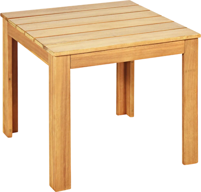 Costway Wooden Square Patio Coffee Table 36758149 New