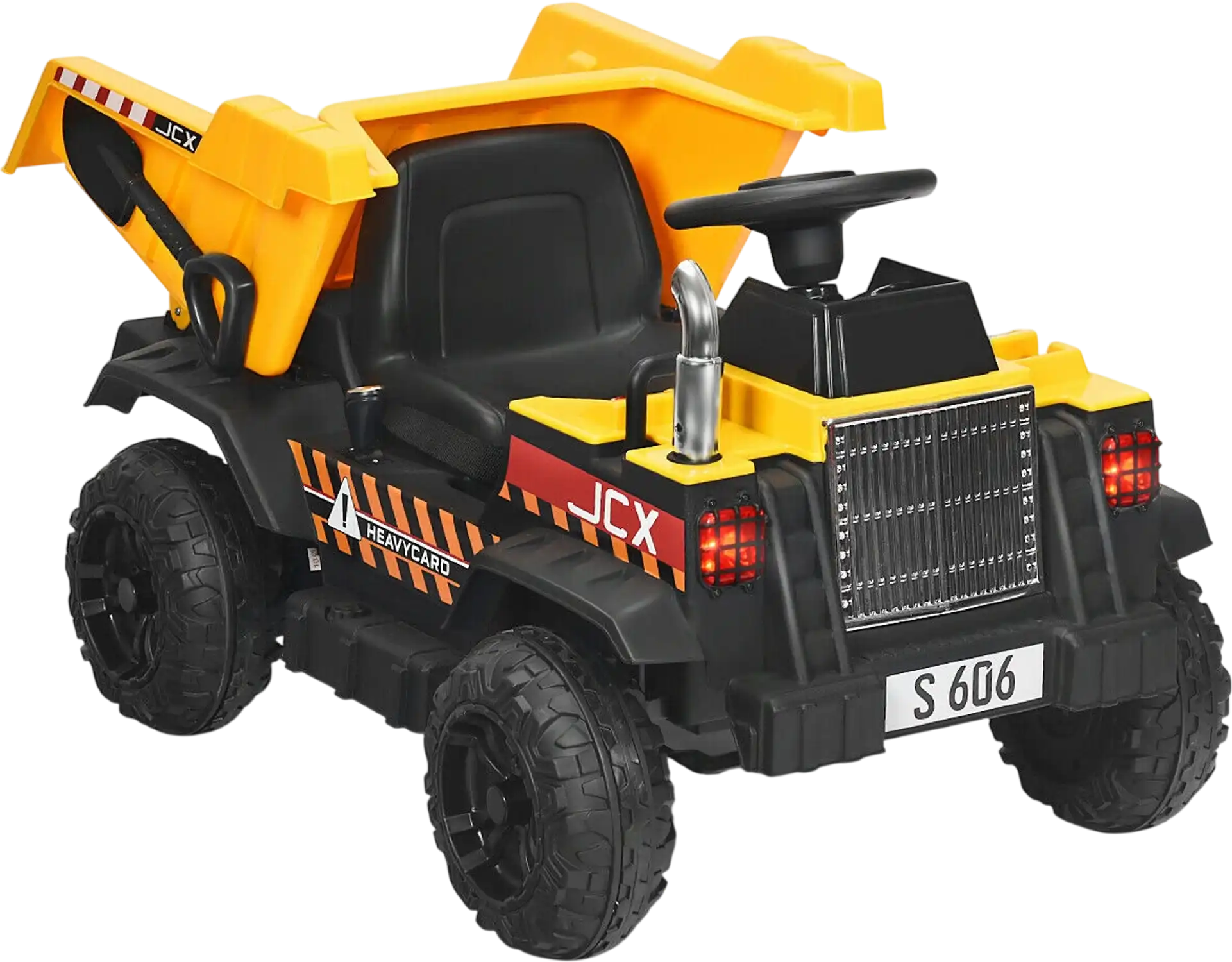 Costway 12V Kids Ride-On Dump Truck Electric Bucket Dump Bed 14952068 New