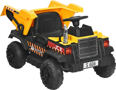 Costway 12V Kids Ride-On Dump Truck Electric Bucket Dump Bed 14952068 New