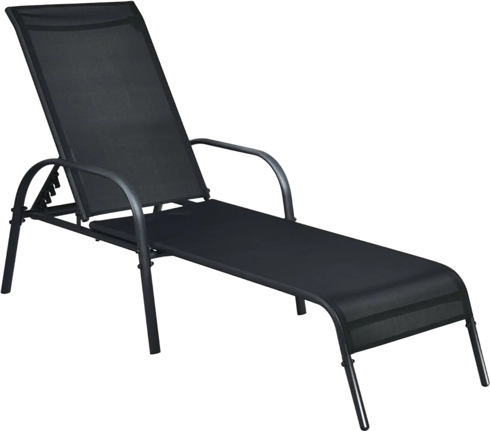 Costway Adjustable Patio Chaise Lounge Chair Folding Backrest 95238167 New