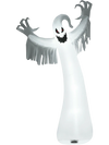 12 Feet Halloween Inflatable Spooky Ghost with Blower and LED Lights