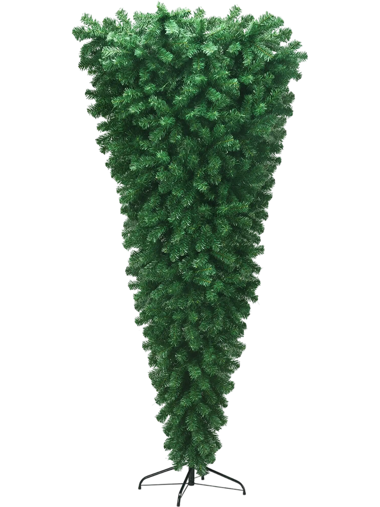 Costway 7' Unlit Upside Down Artificial Christmas Tree 70284519 New