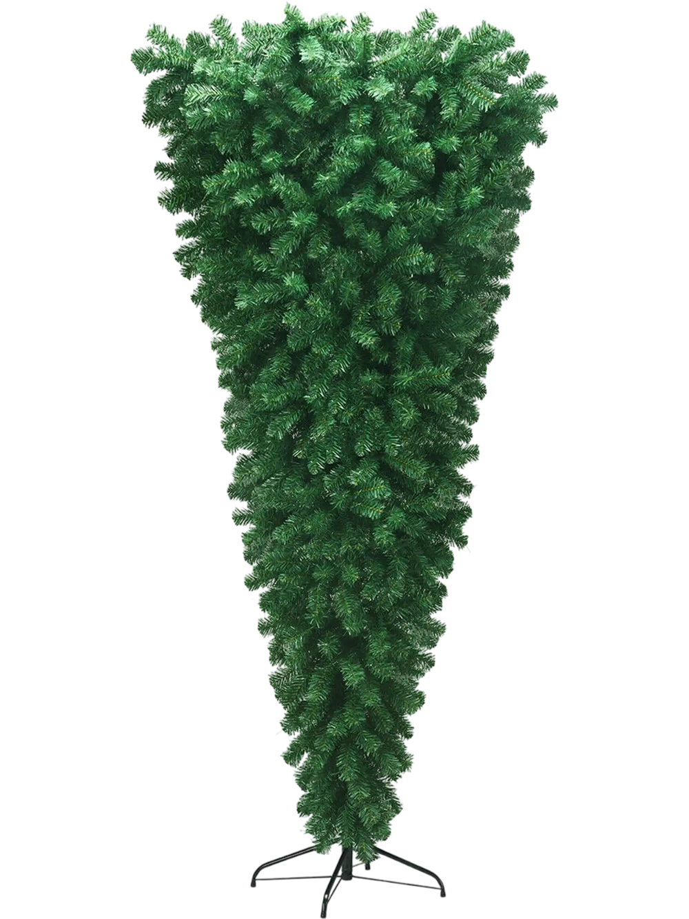 7 Feet Unlit Upside Down Artificial Christmas Tree