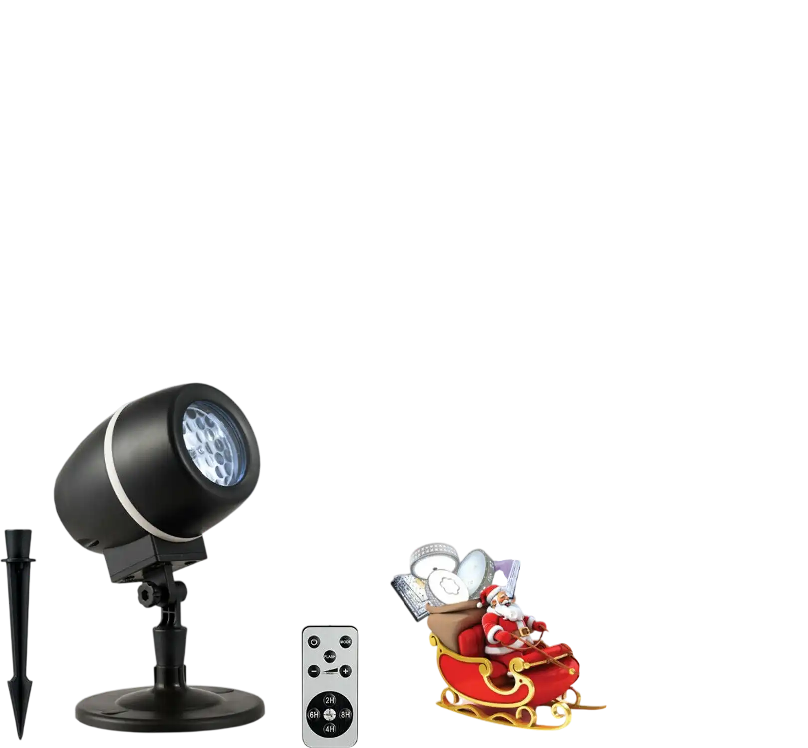 Costway Outdoor Waterproof Christmas Snowflake LED Projector Lights Remote Control 45029183 New