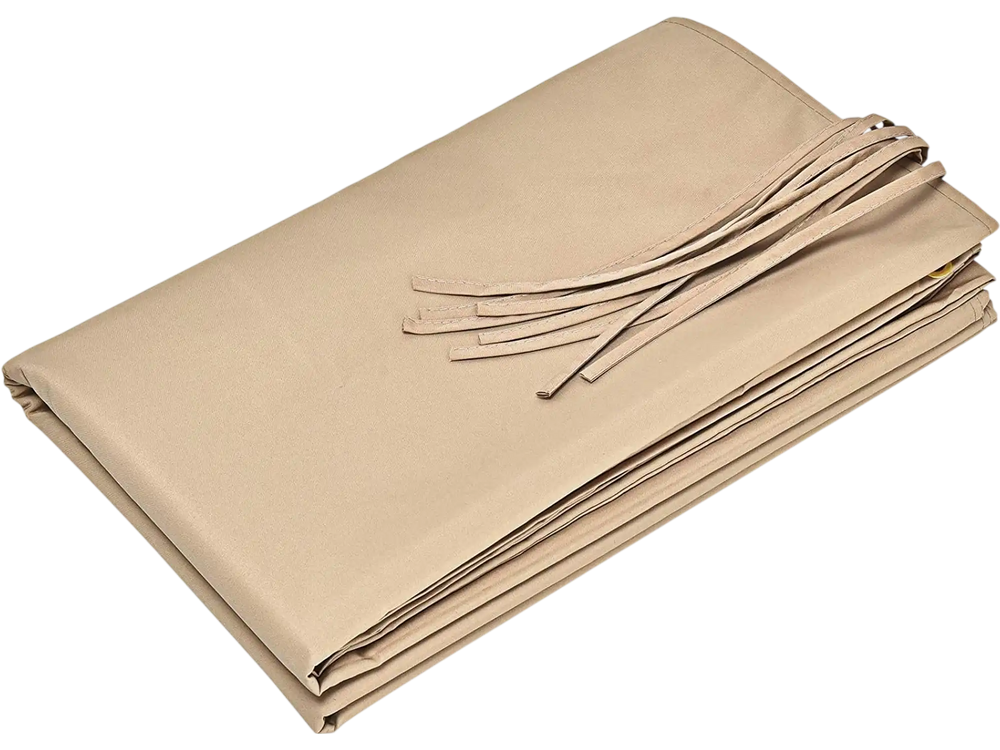 Outdoor Canopy Shade Cover with Copper Grommets & 4 Straps