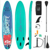 10 Feet Inflatable Stand Up Paddle Board with Backpack Leash Aluminum Paddle-M - Gallery View 1 of 12