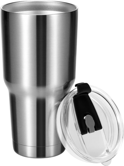 Costway 30oz Stainless Steel Double Wall Vacuum Insulated Tumbler Mug with Lid 35801627 New