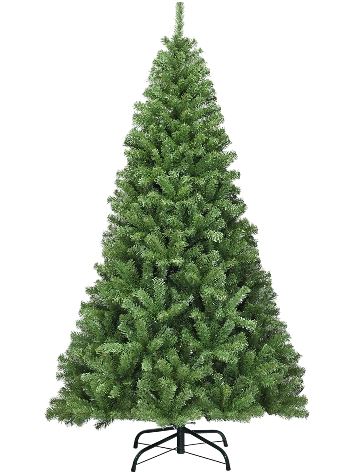 Costway Premium Artificial Christmas Tree Hinged PVC Metal Stand 25341960 New