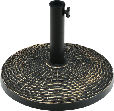 Costway 27 lbs Patio Market Umbrella Base Stand 53980764 New