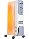 1500W Oil Filled Radiator with Thermostat and 4 Bottom Wheels