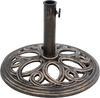23 Pounds 17 3/4 Inch Round Umbrella Base Stand