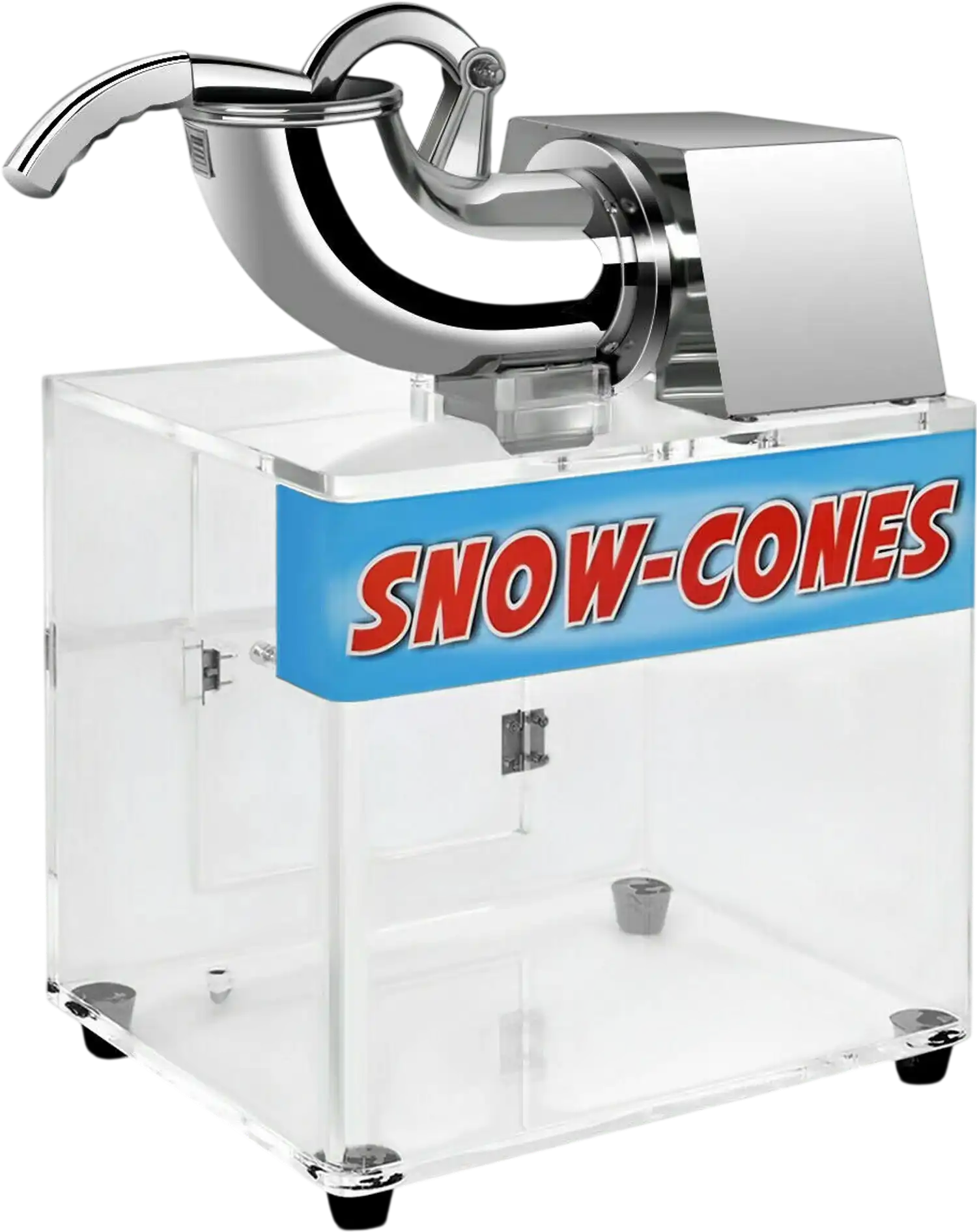 Costway Electric Snow Cone Ice Shaver Maker 90873216 New
