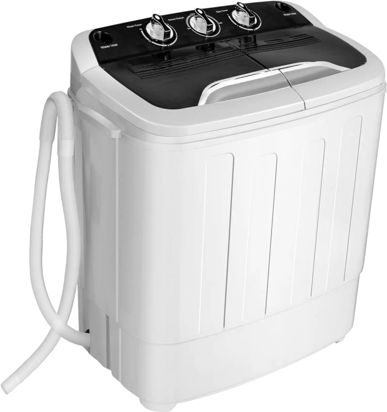 Costway Portable Compact Twin Tub Washing Machine 13 lbs 15386429 New