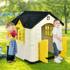 Kid’s Playhouse Pretend Toy House For Boys and Girls 7 Pieces Toy Set-Yellow - Gallery View 1 of 10