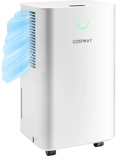 Costway 32-Pint 1750 Sq. Ft. Dehumidifier w/ Auto Defrost 24H Timer Drain Hose 20794168 New
