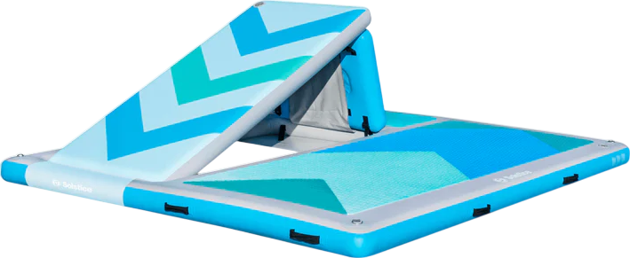 Swimline Solstice 36108 Convertible Slide Dock Inflatable 10' x 8' x 6