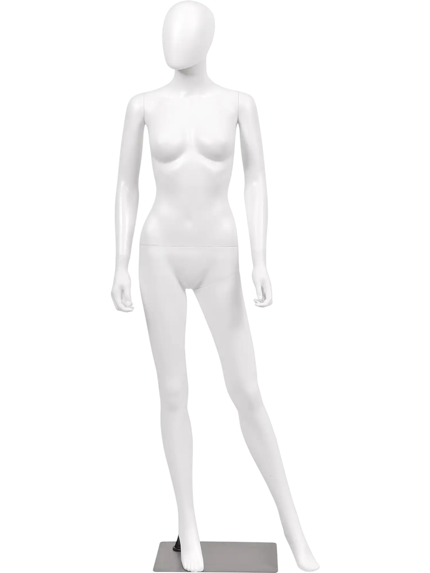Costway 5.8' Full Body Female Mannequin Egghead w/ Metal Stand 08142953 New