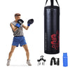 5-piece 40lbs filled punching boxing set with gloves, jump rope, and sturdy sandbag for kids over 5 years old.