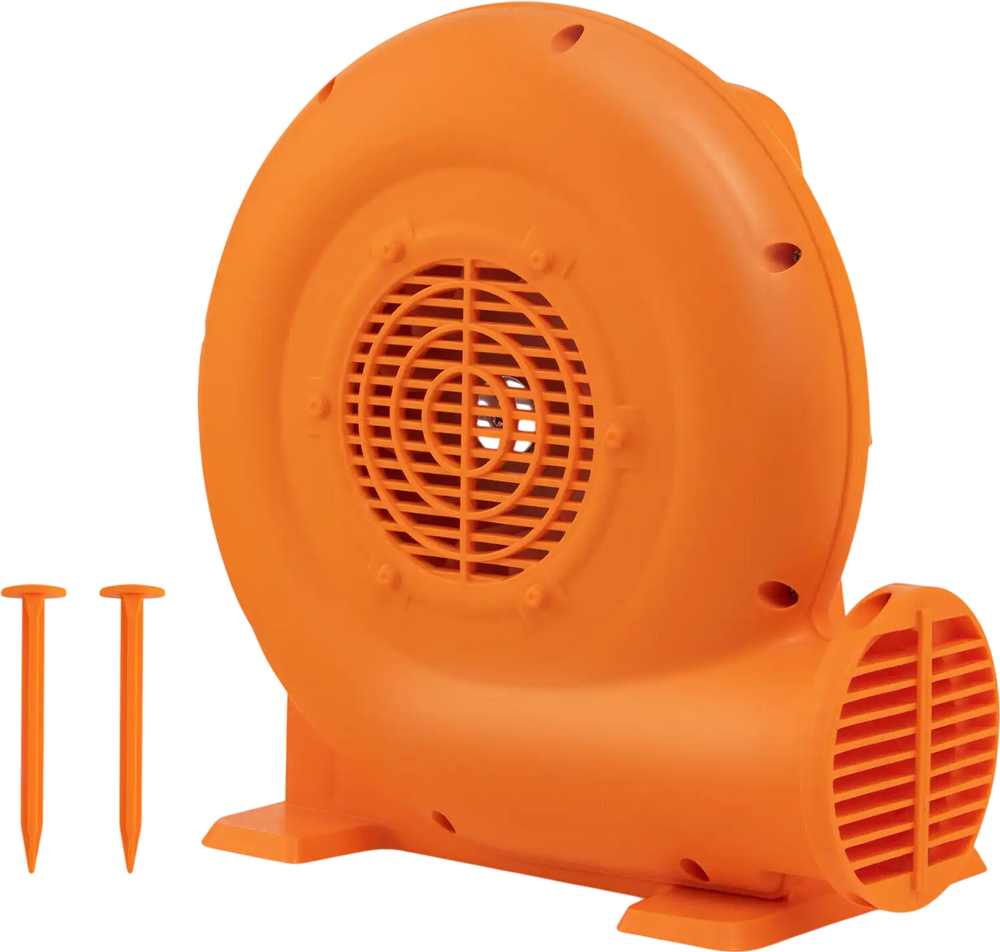 380W Air Blower (0.5HP) for Inflatables with 25 feet Wire and GFCI Plug
