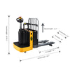 Apollolift A-1026 Pallet Jack Pro Full Electric End Control 6600 lbs. Capacity With 48" x 27" Forks New