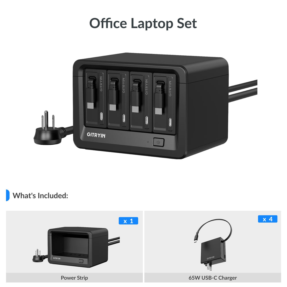 Giraffe Tools Desktop Charging Station 12-in-1 65W New