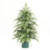 1 Pack 24" Pre-Lit Tabletop Christmas Tree with Rotating Musical Base and PE Branch Tips - Gallery View 1 of 2