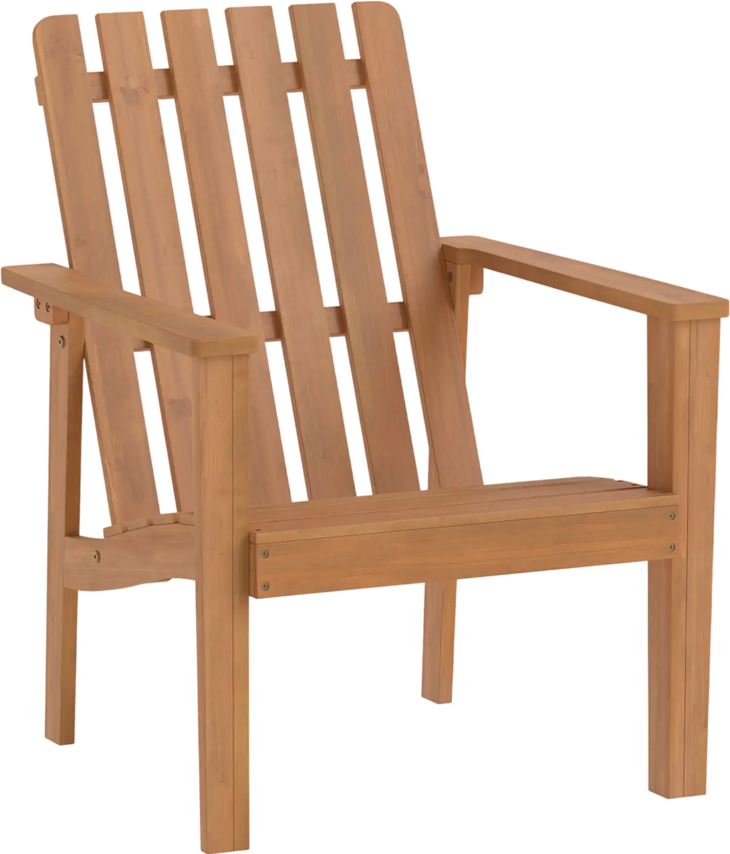Costway Acacia Wood Outdoor Patio Adirondack Chair Slatted Backrest Armrest 48232955 New