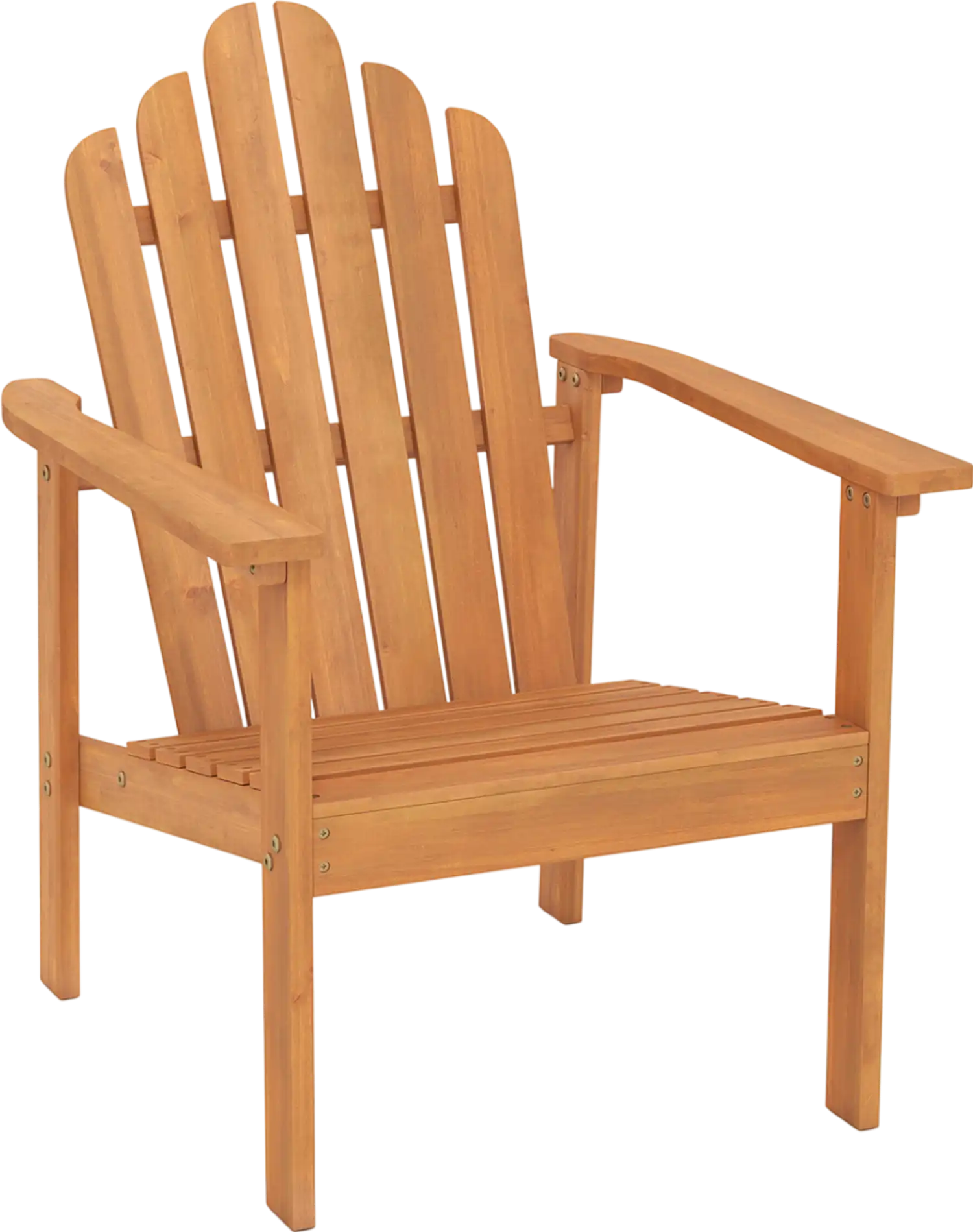 Costway Stackable Adirondack Patio Chair Solid Acacia Wood 96017735 New