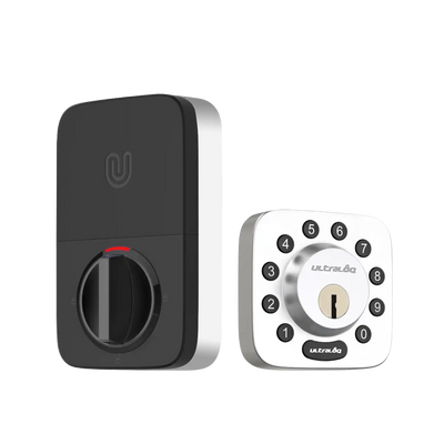 U-Tec U-BOLT 5-in-1 Bluetooth Enabled and Keypad Smart Deadbolt Door Lock in Satin Nickel New
