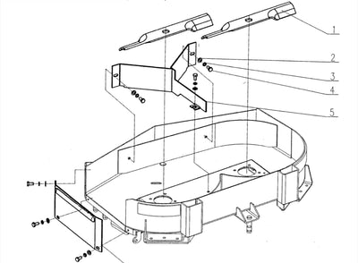 WorldLawn 2832010 Mulch Assembly For 28