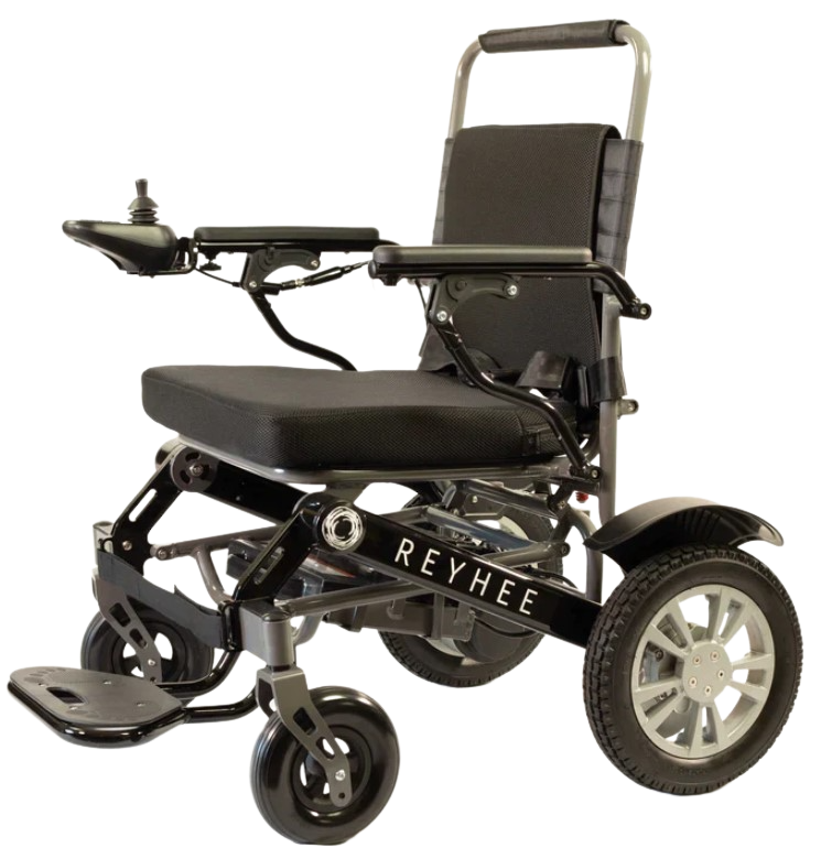 Reyhee Roamer Folding Electric Wheelchair 24V 12Ah 200W 3.7 MPH New