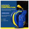 Goodyear GUR073 Retractable Extension Cord Reel Mountable 14AWG x 100' 14A Triple Connector New